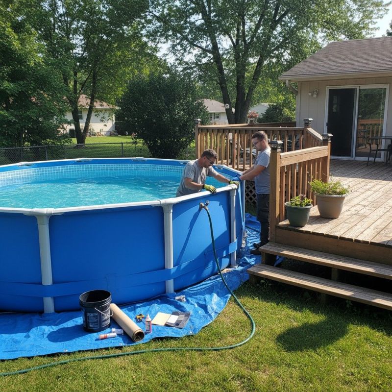 Above Ground Pool Install