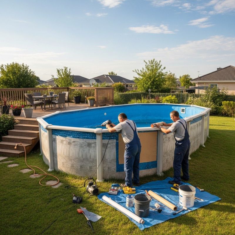 Above Ground Pool Install